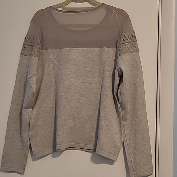 Venus women's XL grey sweater - Picture 3 of 6